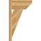 Ekena Millwork Traditional Slat Rough Sawn Outlooker, Western Red Cedar, 8"W x 16"D x 28"H OUT08X16X28TRA06RWR - alternate 4